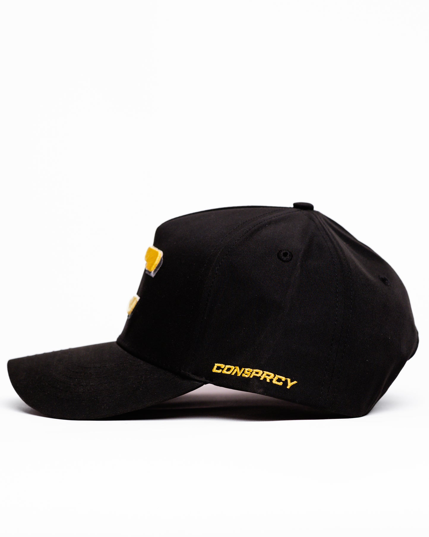 Black/Gold Snap Back Cap