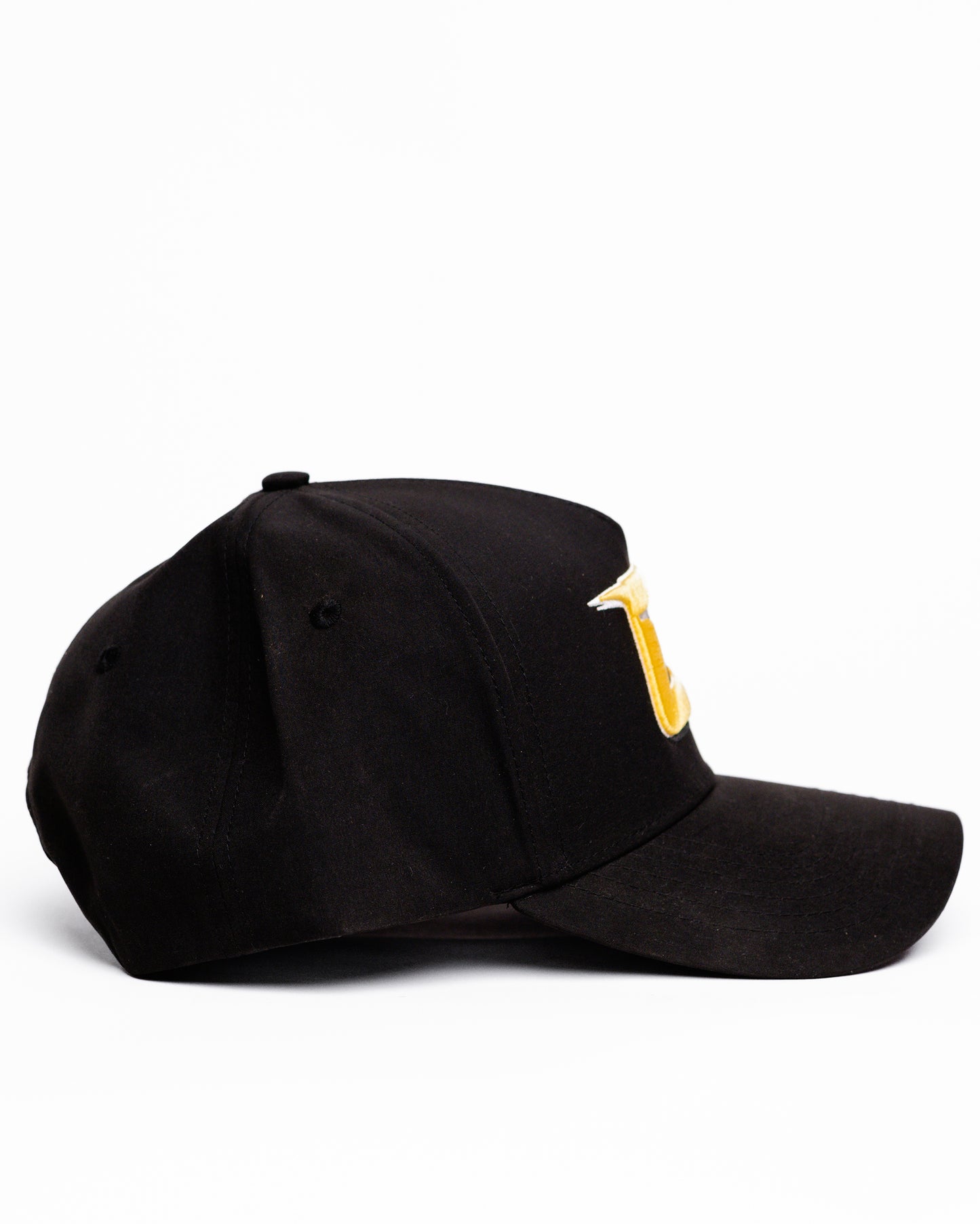 Black/Gold Snap Back Cap
