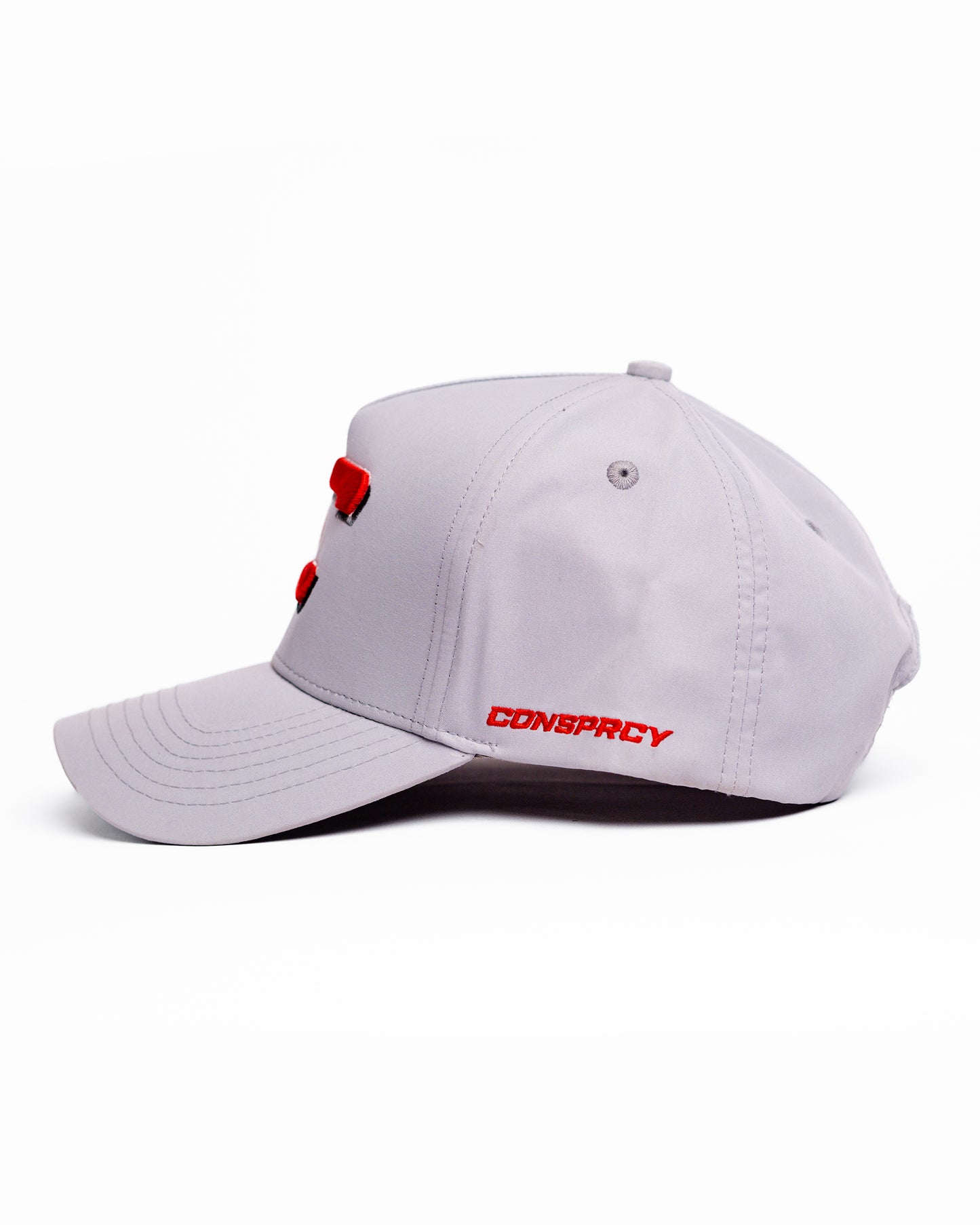 Grey/Red Snap Back