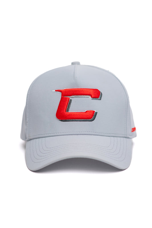 Grey/Red Snap Back